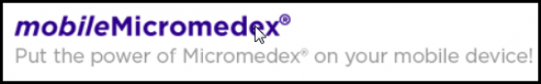 mobilemicromedex mobilemicromedex
